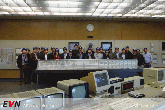 Group Photo in NPP control room